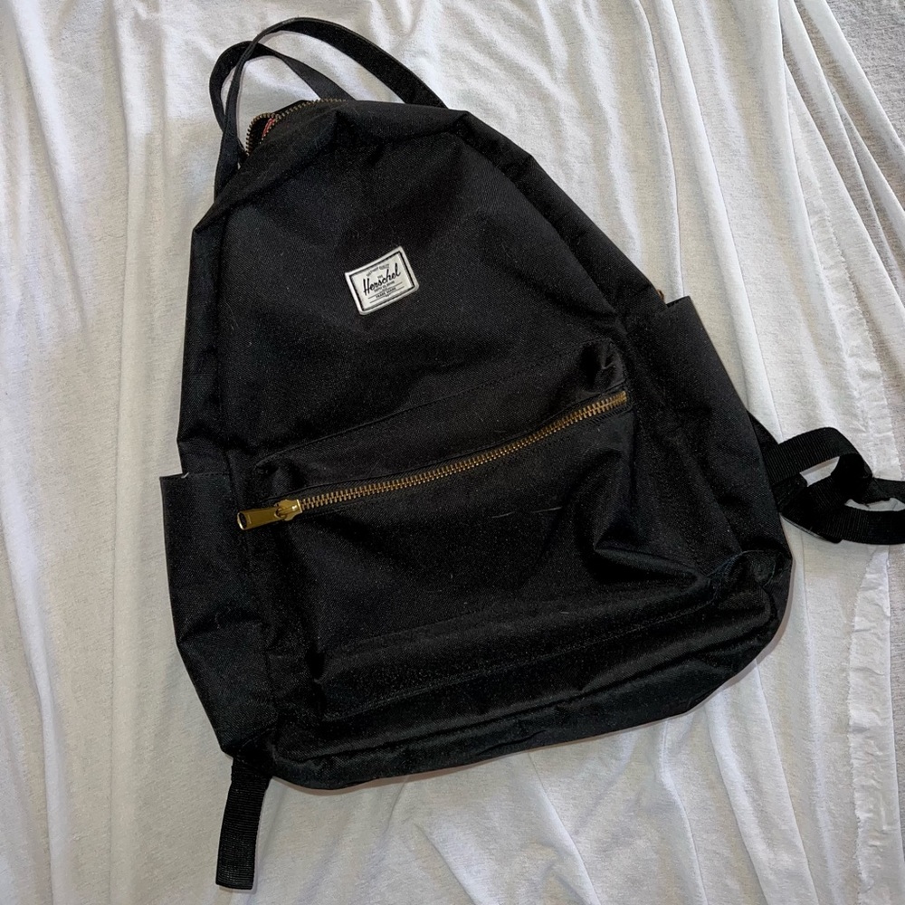 Hershel Black Backpack